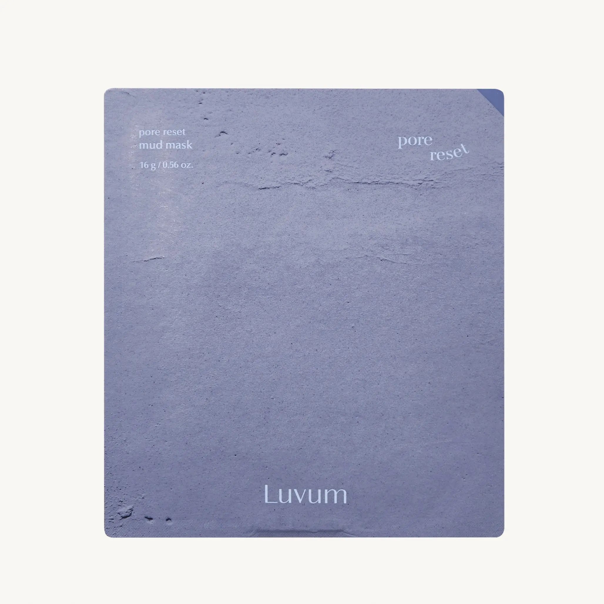Deep Cleansing Pore-Reset Mud Mask with PHA Acids Luvum