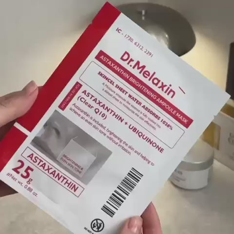 Dr.Melaxin Astaxanthin Whitening Ampoule Mask-thumbmail-2